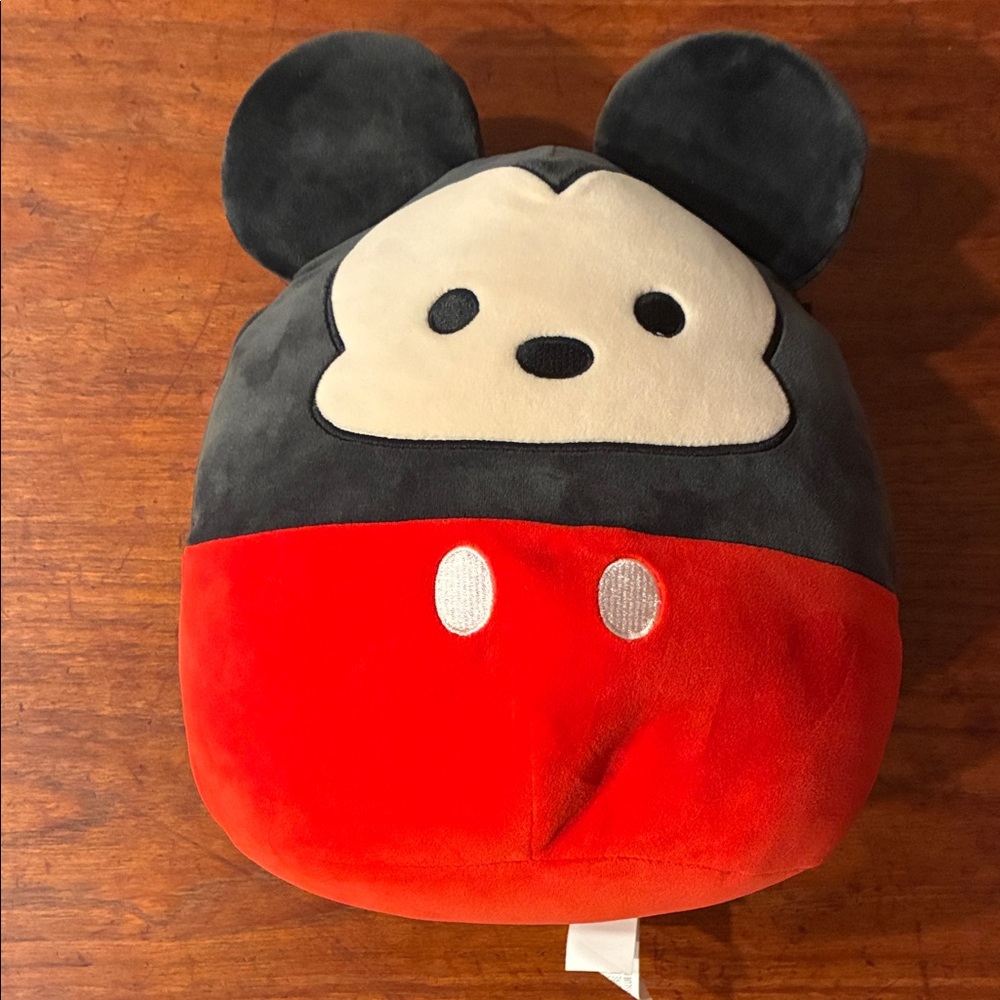 Squishmallows Black and Red Plush Toy